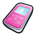 Creative Zen Micro Pink Icon